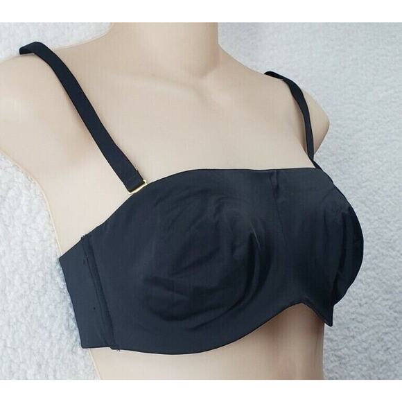 NWT Aisilin Push Up Bra 34C Underwire‎ Simplicity Box Neck Intimate Essentials - Picture 3 of 12